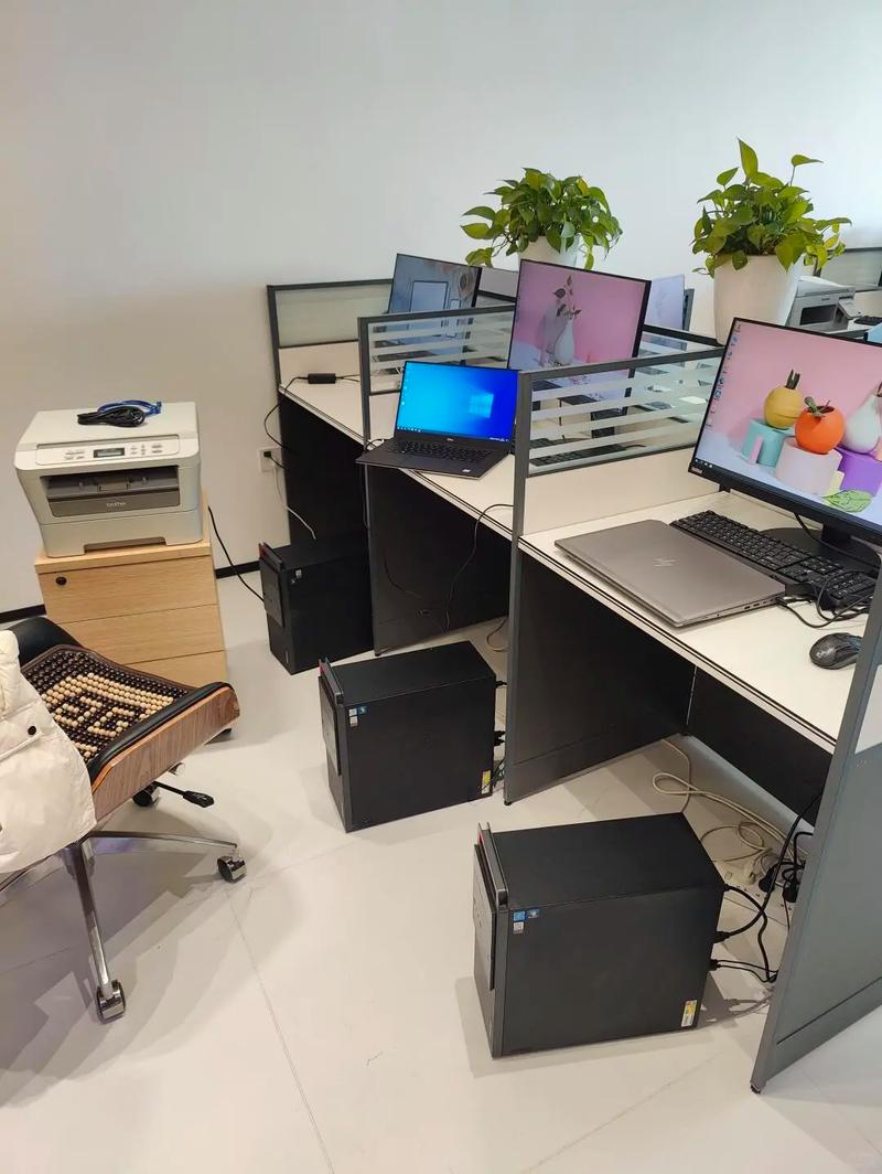 公司清算資產轉讓 95新自用臺式辦公電腦及設備，含主機